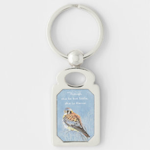 Porte-clés Petit Mais Fierce Shakespeare Citation Kestrel Bir