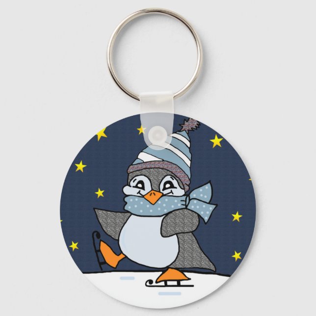 Porte-clés Petit pingouin (Recto)