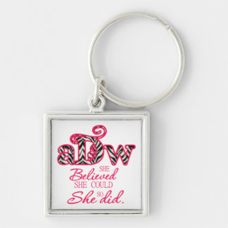 Porte-clés Petit porte - clé carré d'ADW