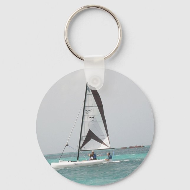 Porte-clés Petit Porte - clé de catamaran (Recto)