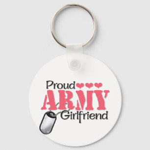 Porte-clés Petite amie de l'armée