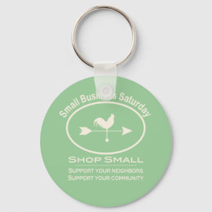 Porte-clés Petite entreprise Samedi Ivory Weathervane