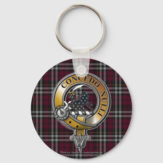 Porte-clés Petite Tartan et insigne (Recto)