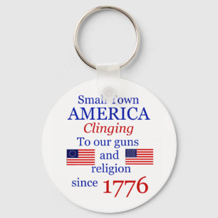 Porte-clés Petite ville Keytag fier