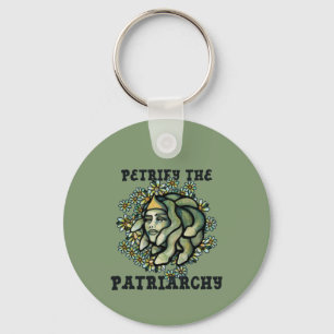 Porte-clés Pétrifier le Patriarcat Medusa Gorgone