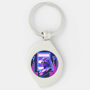 Porte-clés Pharaon Synthwave