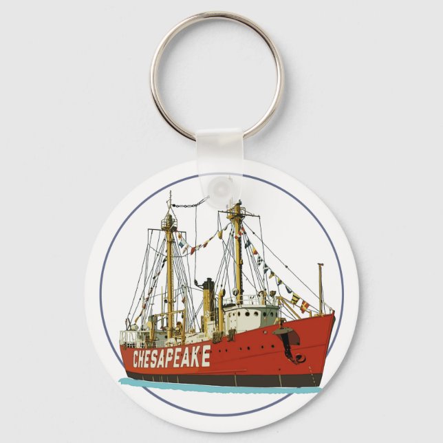 Porte-clés Phare Chesapeake (Recto)