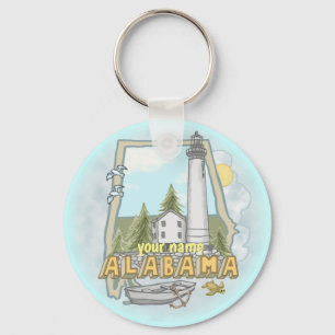 Porte-clés phare de l'Alabama