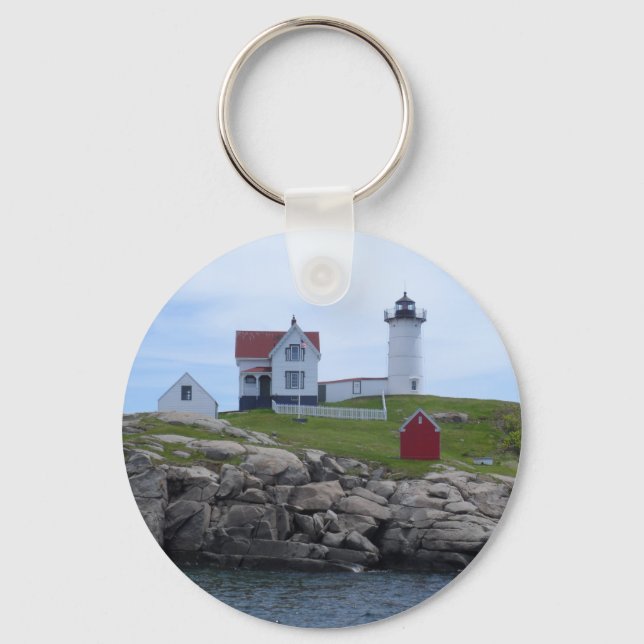Porte-clés Phare de Nubble - Maine (Recto)