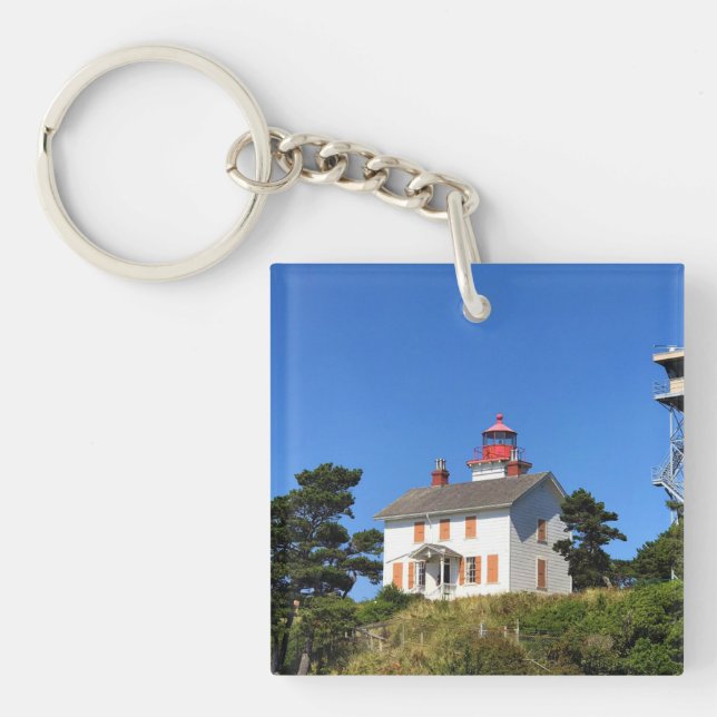 Porte-clés Phare de Yaquina Bay, Newport, Oregon (Devant)