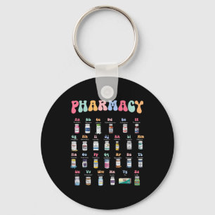 Porte-clés Pharmacie Alphabet Docteur En Pharmacie Technique