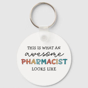 Porte-clés Pharmacien Drôle Drôle Awesome Cadeaux Pharmaciens