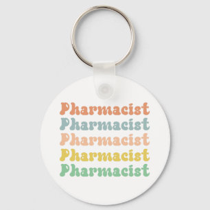 Porte-clés Pharmacien Retro Super