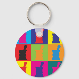 Porte-clés Pharmacologie Pop Art