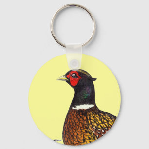 Porte-clés Pheasant : Tête de Ringneck