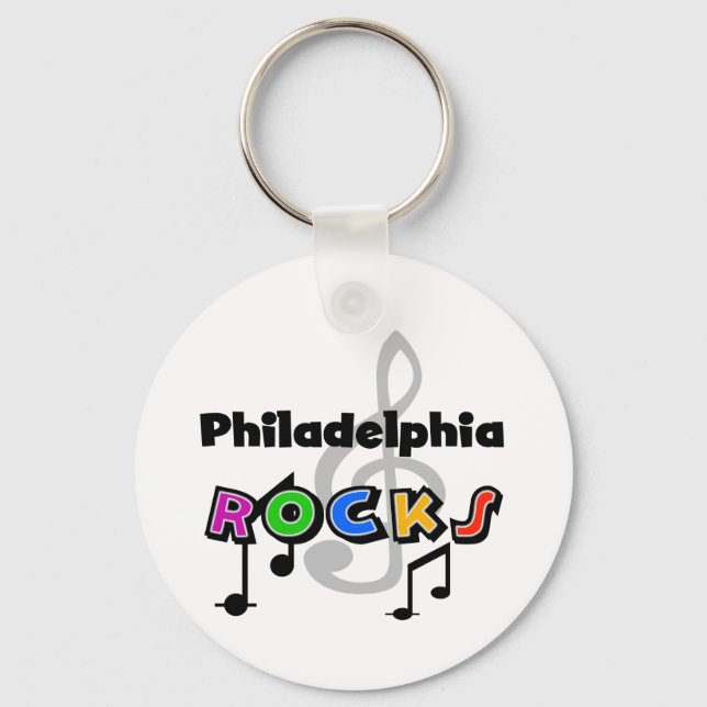 Porte-clés Philadelphie Rocks (Recto)