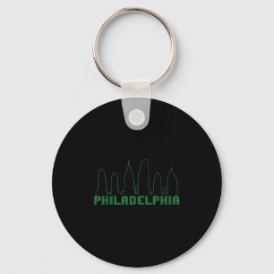 Porte-clés Philadelphie Skyline Centre-ville Cityscape Brothe