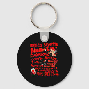 Porte-clés Phlébotomiste préféré de Cupidon Saint-Valentin Ph