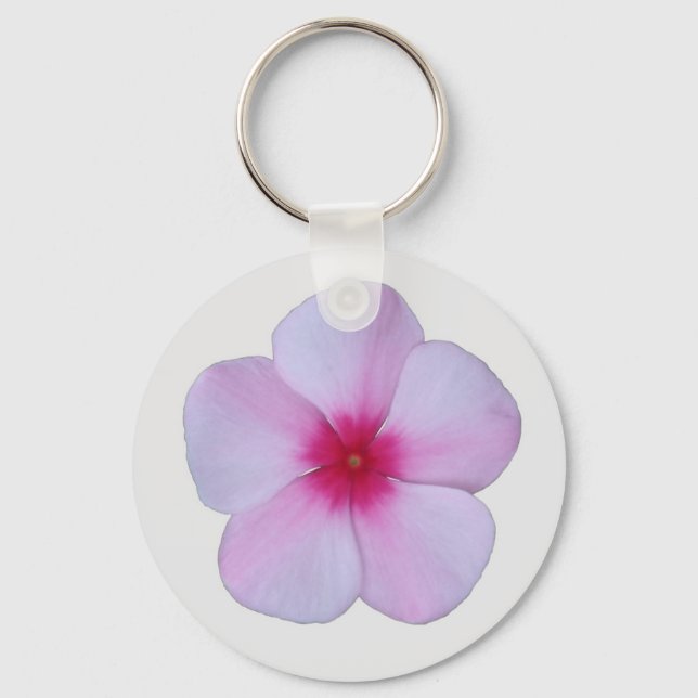 Porte-clés Phlox Rose Clair (Recto)
