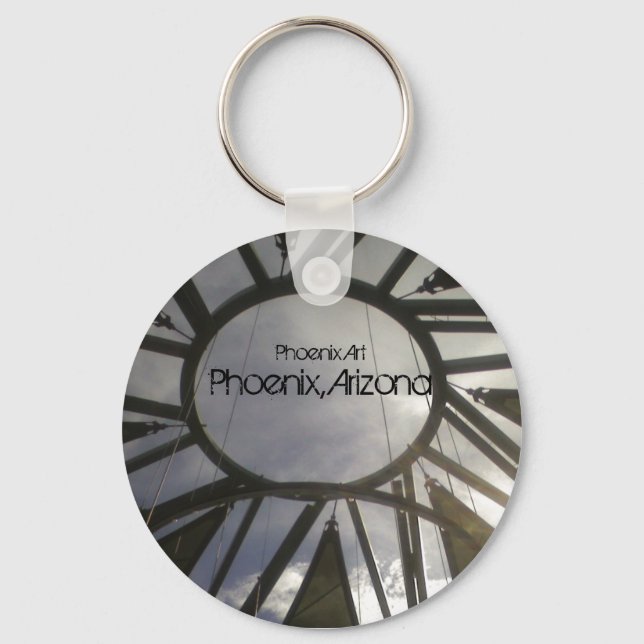 Porte-clés Phoenix Arizona 012, Phoenix, Arizona, Phoenix Art (Recto)
