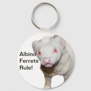 Porte-clés Photo Albino Ferret