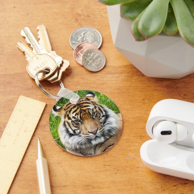 Porte-clés Photo Big Cat Sumatran Tiger (Bureau)