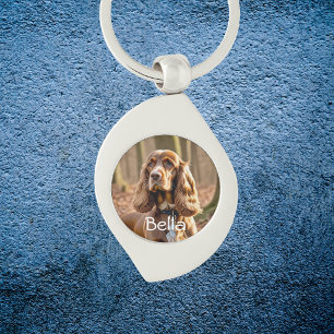 Porte-clés Photo de chien Cocker Spaniel Personnaliser