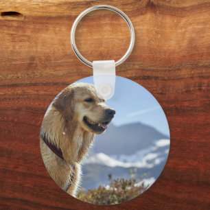 Porte-clés Photo de chien personnalisée