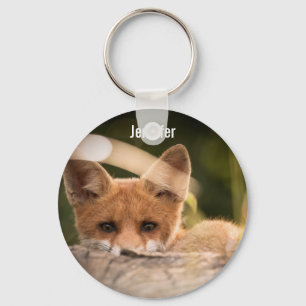 Porte-clés Photo de Cute Little Orange Fox