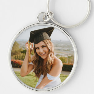 Porte-clés Photo de diplômé personnalisée