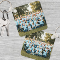 Photo de famille personnalisé recto-verso avec deu