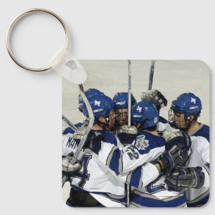 Porte-clés Photo de l'équipe de hockey personnalisée