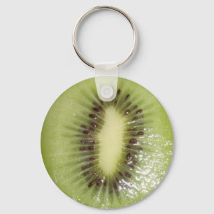 Porte-clés Photo de tranche de kiwi