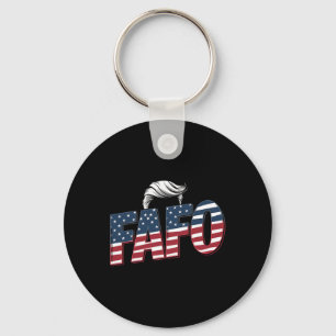 Porte-clés Photo drôle de Fafo Trump