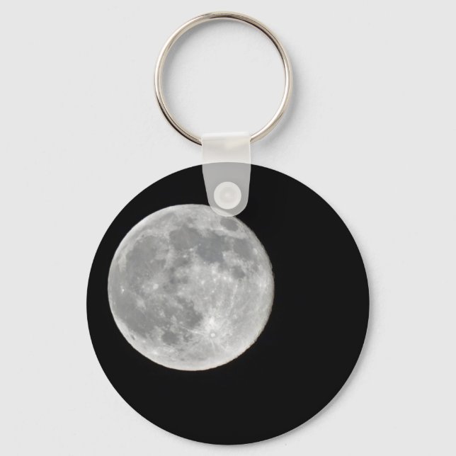 Porte-clés Photo haute résolution Pleine lune (Recto)