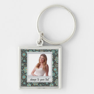 Porte-clés Photo instantanée - photoframe avec le motif