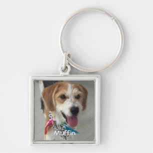 Porte-clés Photo/Nom Du Chien Ou Du Chat Personnaliser