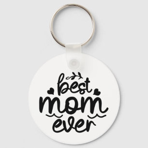 Porte-clés Photo personnalisé Meilleure Maman - Fête des Mère