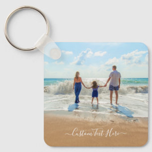 Porte-clés photo personnalisé Vos photos de famill