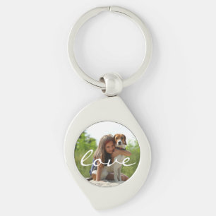 Porte-clés Photo personnalisée Animaux de compagnie et garde 