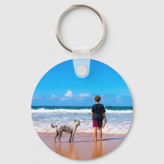 Porte-clés Photo personnalisée Faites votre propre design - J