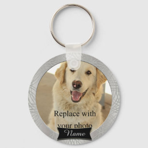 Porte-clés Photo personnalisée Pet Memorial