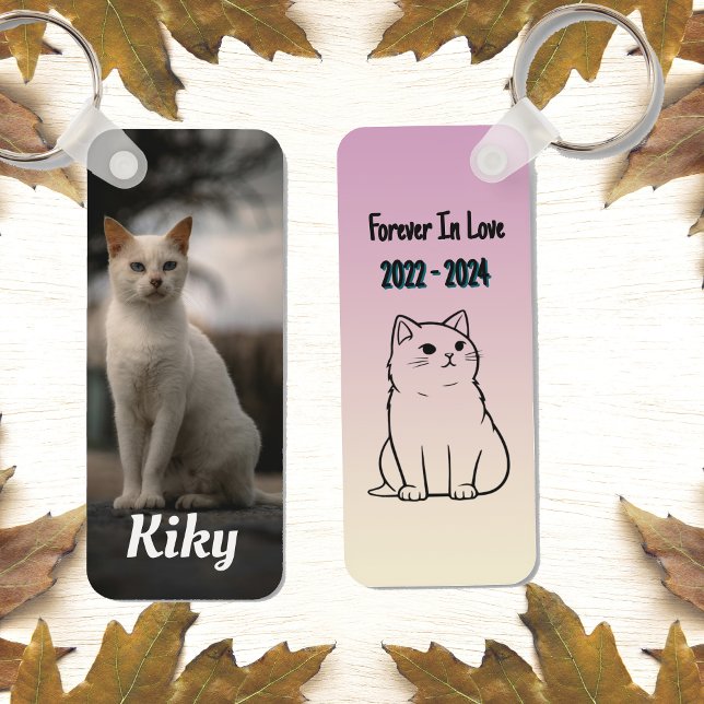 Porte-clés Photo personnalisée pour animal de compagnie (Créateur téléchargé)