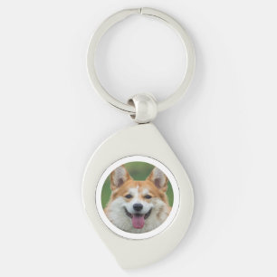 Porte-clés Photo personnalisée pour animal de compagnie