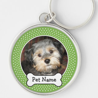 Porte-clés Photo personnalisée pour animaux de compagnie avec