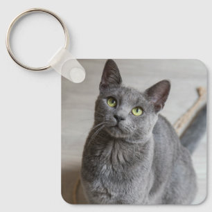 Porte-clés Photo pour animal de compagnie personnalisée
