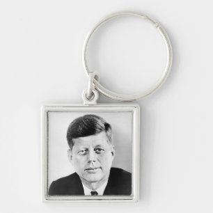 Porte-clés Photo présidentielle du président américain John K