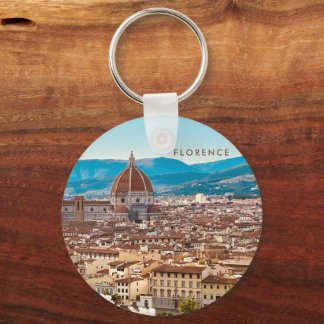 Porte-clés photo souvenir de voyage à Florence Ita