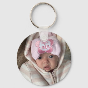 Porte-clés Photo sur mesure du nouveau-né