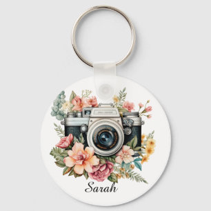 Porte-clés photographe personnalisé